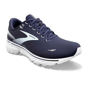 Brooks Midnight Blue and White Athletic Sneakers